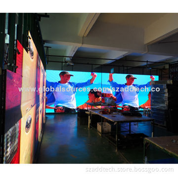P5mm LED Panels for Indoor Events Use, 2.56m Tall x 8.96m Wide